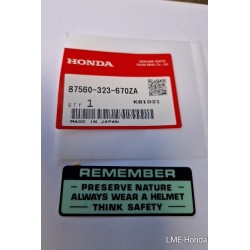 Honda 87560-323-670ZA