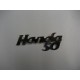 Honda C50  Leg SHIELD Logo