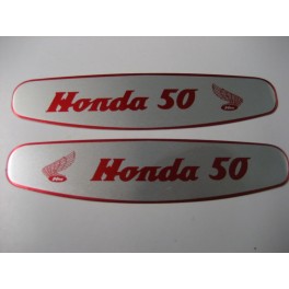 Honda C100 Petrol Tank Stickers